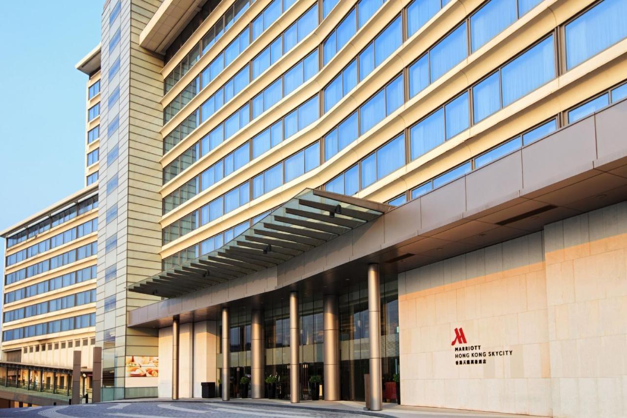 Hong Kong Skycity Marriott Hotel Εξωτερικό φωτογραφία The hotel's entrance